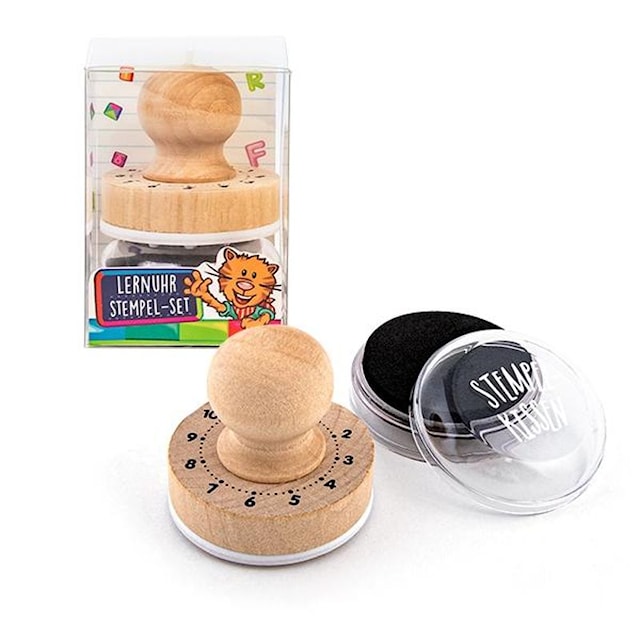 Tuotekuva 3 - Leimasinsetti Lär Dig Klockan Trendhaus