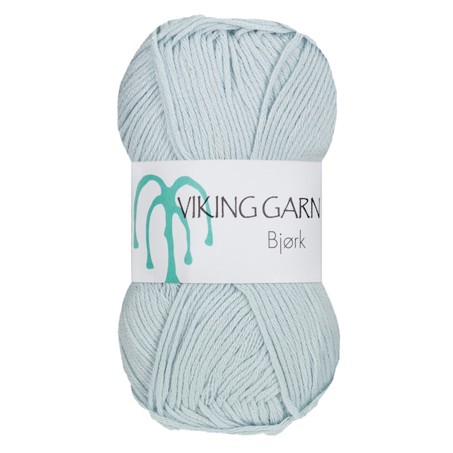 Bjørk 50 g vaaleansininen Viking Garn