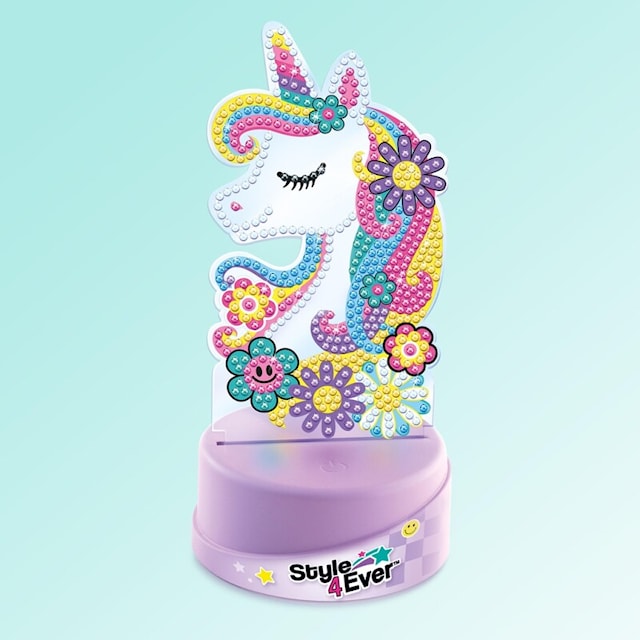Tuotekuva 1 - Unicorn Diamond Art Lampset Style 4 Ever