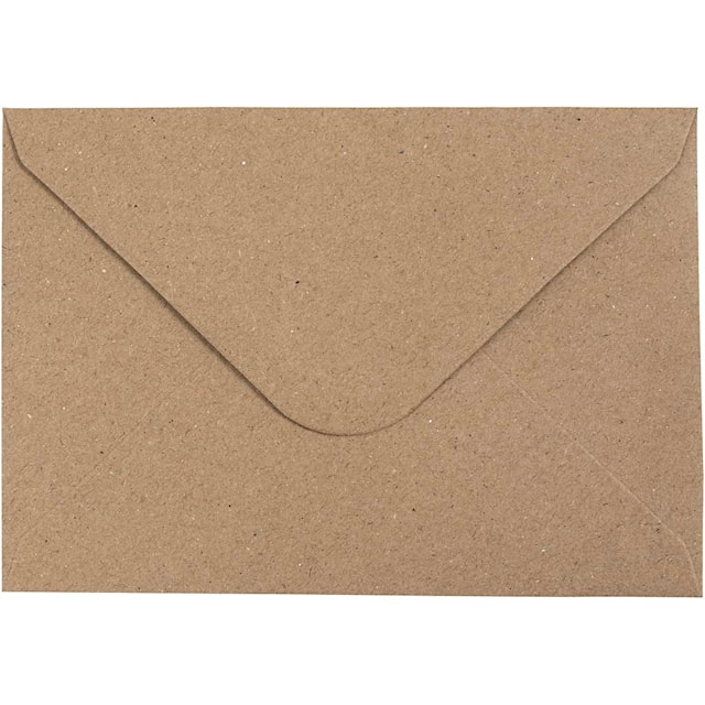 Produktbild 1 för Kuvert Natur 11,5x16 cm 50-pack