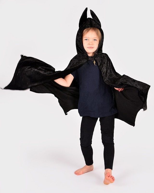 Produktbild 1 för Maskeraddräkt Fladdermus/Bat Cape