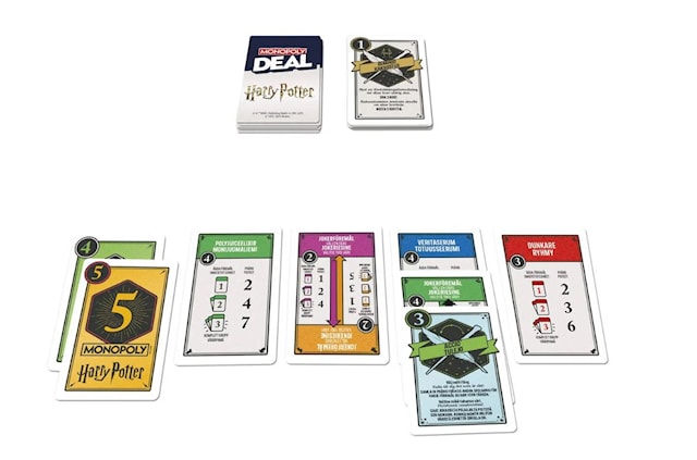 Produktbilde 2 for Monopoly Deal Harry Potter (SE/FI) Hasbro
