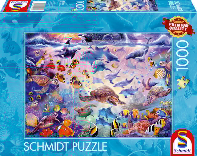 Produktbild 1 för Pussel Ocean Majesty 1000 bitar, Schmidt