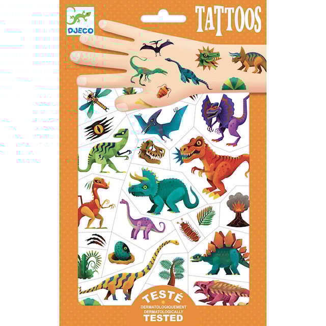 Tuotekuva 1 - Dino Club -tatuointi Djeco