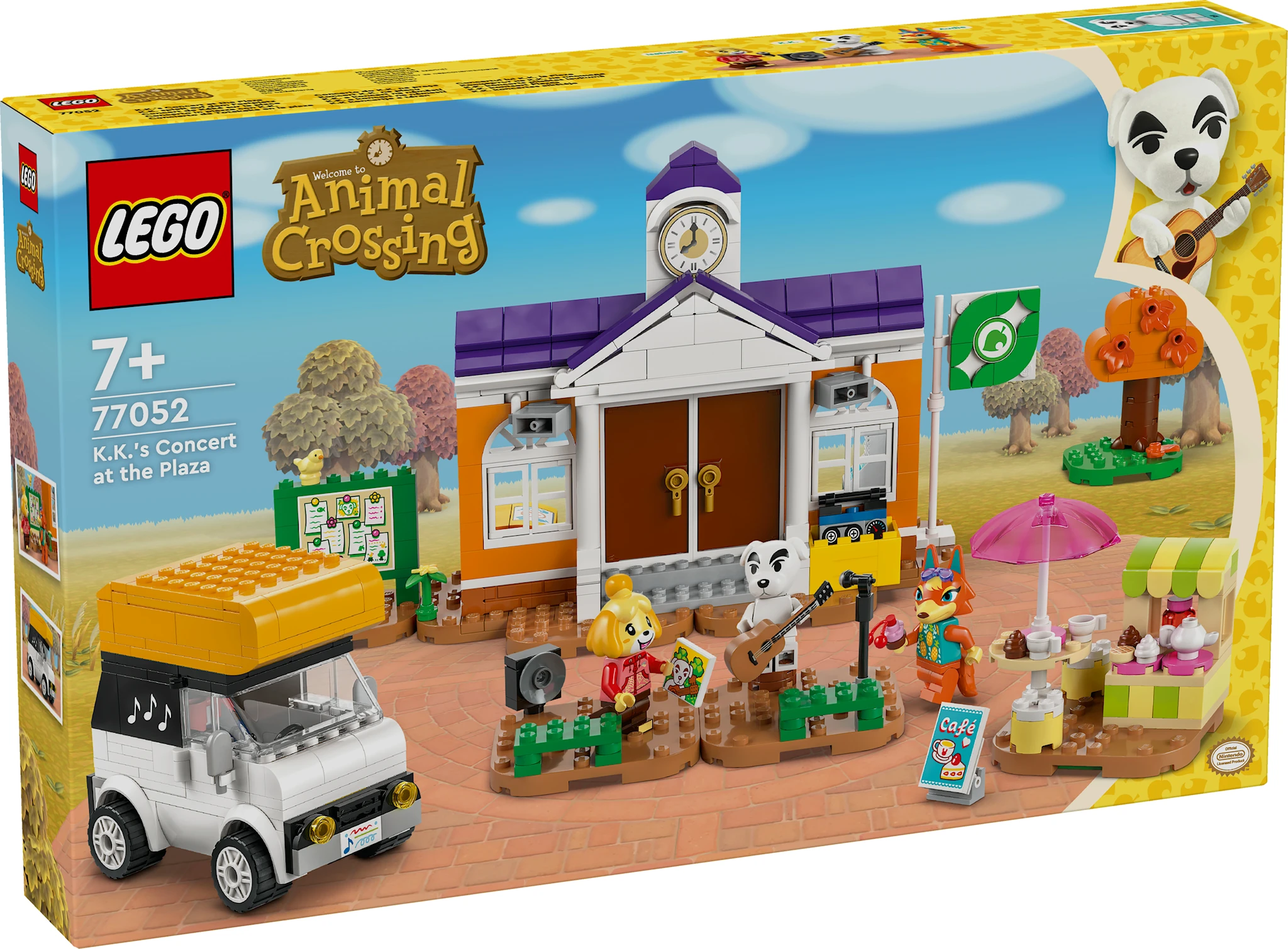 Tuotekuva ille K.K.:n konsertti aukiolla LEGO® Animal Crossing (77052)