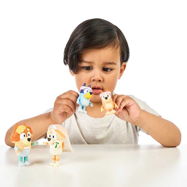 Tuotekuva 4 - Figuurit 4 kpl Figuurit Wedding Bluey