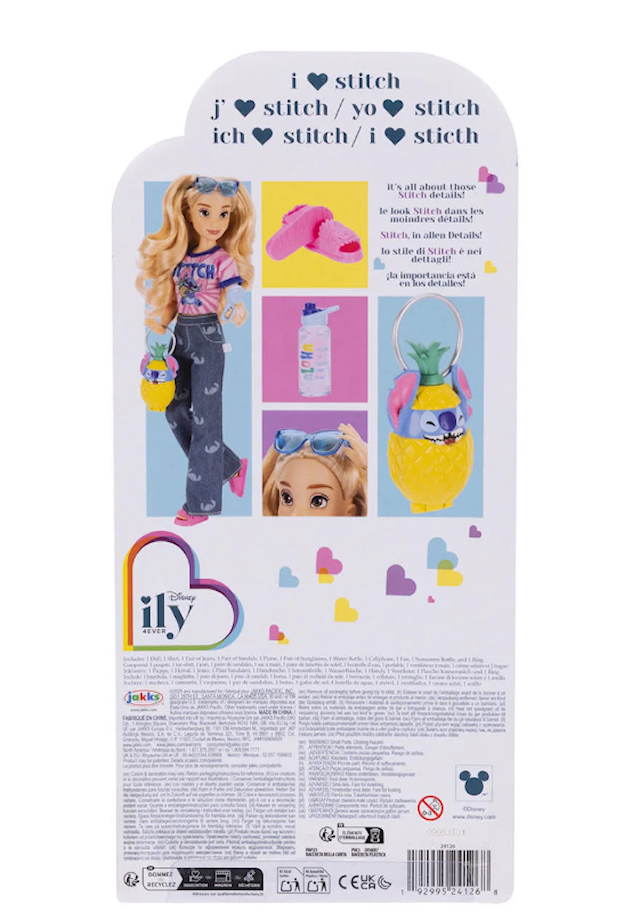 Produktbilde 3 for Disney Motedukke Stitch ILY 4-EVER