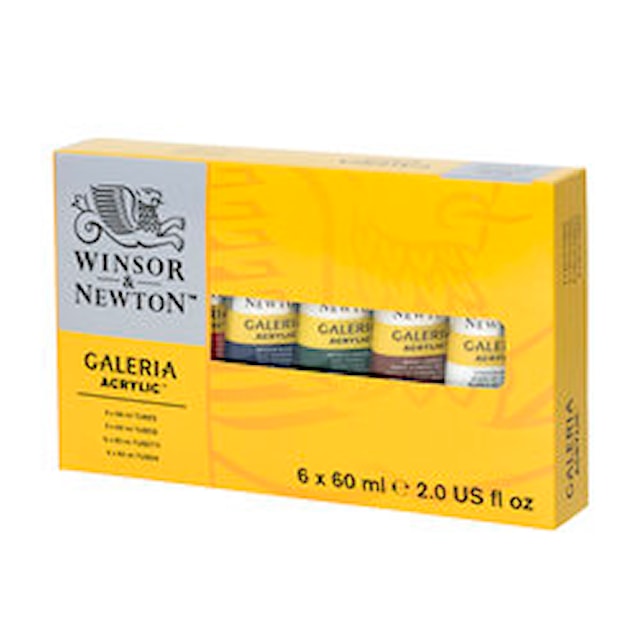 Produktbilde 4 for Akrylfarge Galeria 6x60 ml Sett Winsor & Newton