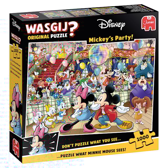 Produktbild 3 för Wasgij Original Disney Mickey’s Party! Pussel 1000 bitar
