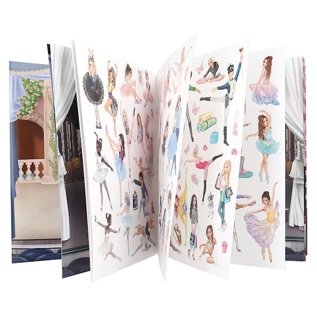 Produktbild 2 för Stickersbok Ballet TOPModel