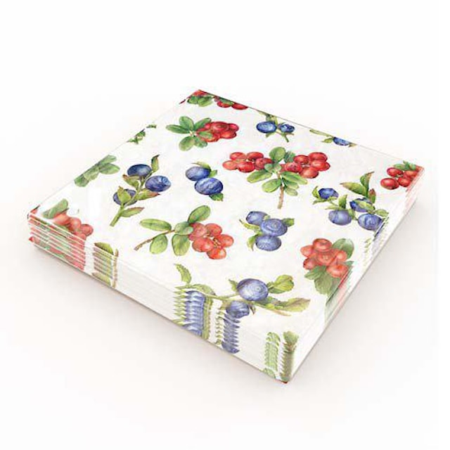 Tuotekuva 2 - Ruokalaput Mustikka ja Puolukka 20-pack Gullers