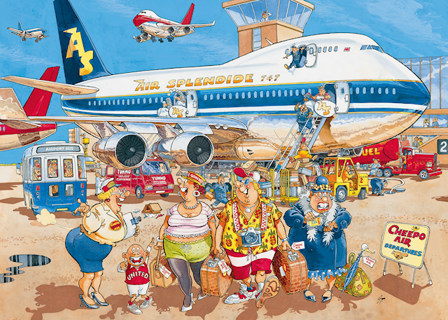 Produktbilde 2 for Wasgij Original 2 Happy Days! Puslespill 1000 brikker