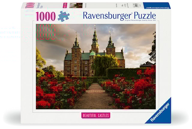 Produktbild 3 för Rosenborg Castle Denmark Pussel 1000 bitar, Ravensburger
