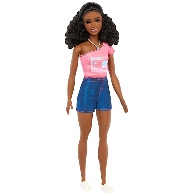 Produktbild 5 för Barbie Mysteries Beach Detective Modedocka Brooklyn