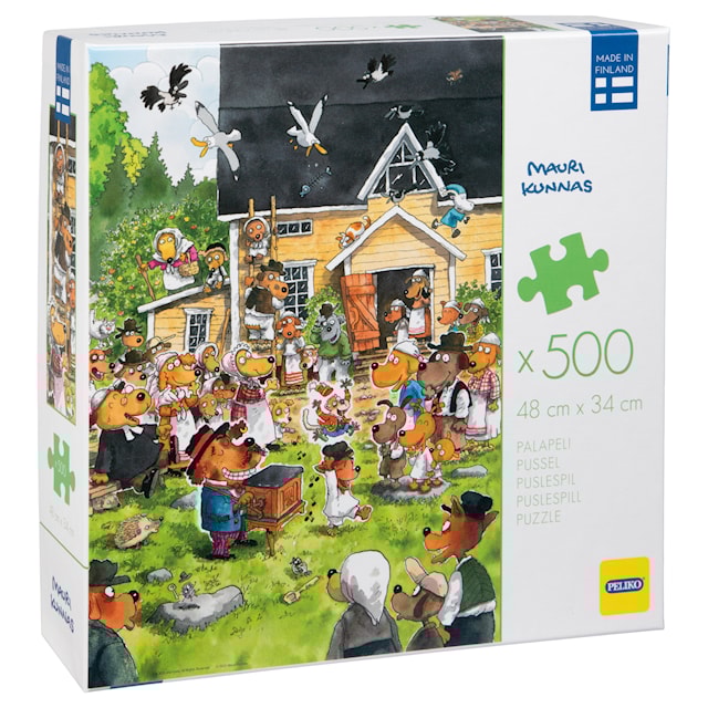 Produktbilde 1 for VeVorgel Puslespill 500 Biter Kunnas