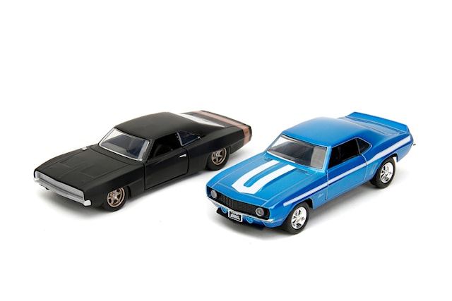 Produktbilde 1 for Fast & Furious Dobbelpakke Dodge Charger & Chevrolet Camaro 1:32 Jada Toys