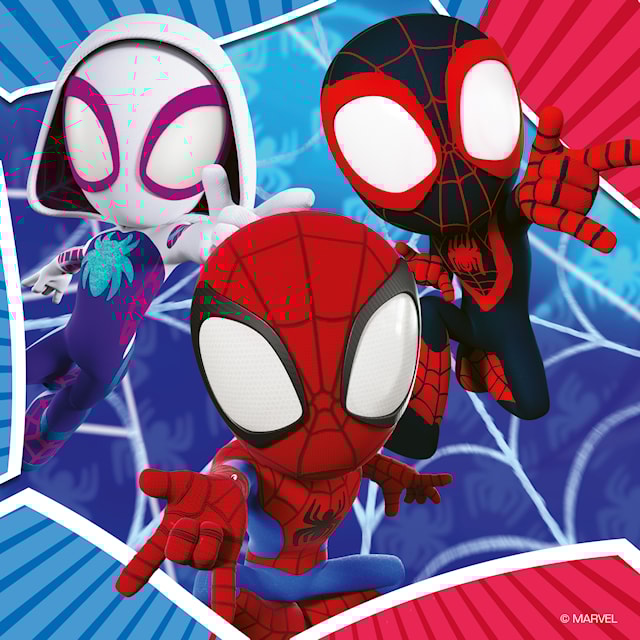 Produktbilde 5 for Puslespill Spidey's Adventures 3x49 brikker, Ravensburger