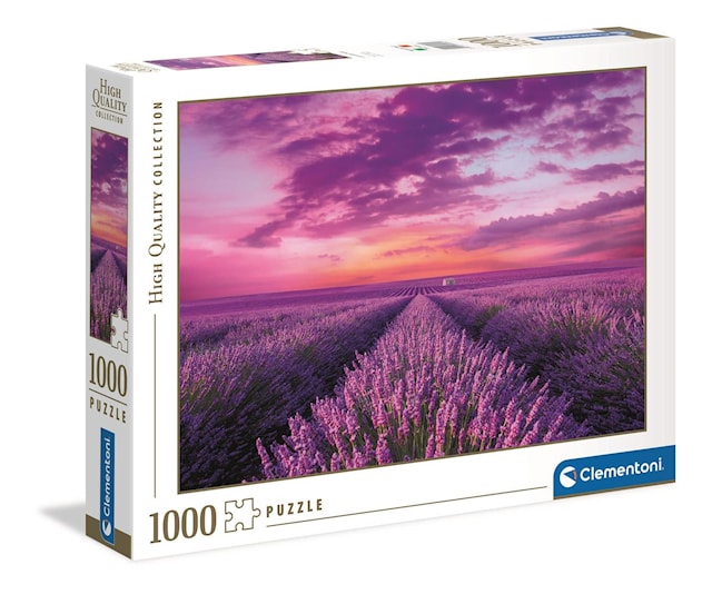 Tuotekuva 1 - Palapelit Lavender Field 1000 palaa, Clementoni