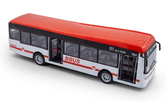 Produktbilde 3 for Street Fire City Bus 1:43 Buraggo (assorterte farger)