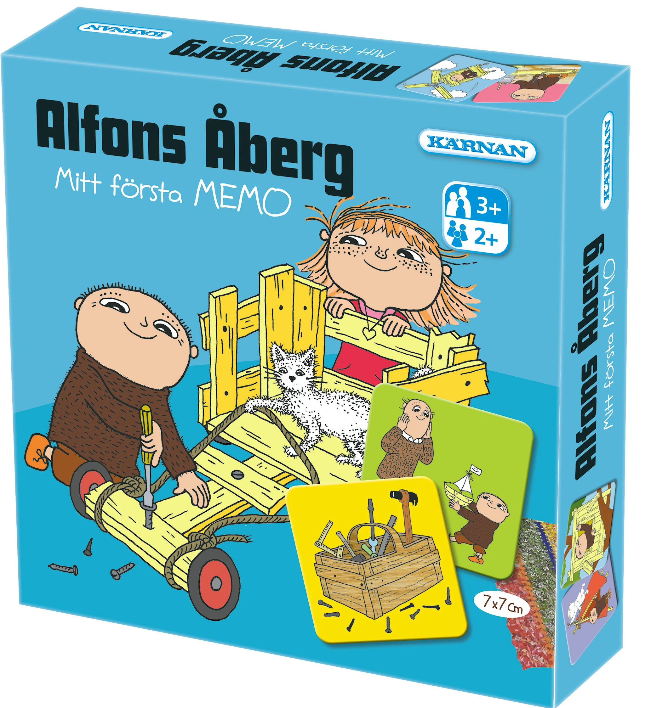 Produktbild för Mitt första Memo Alfons Åberg, Kärnan