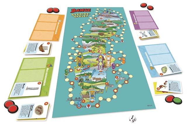 Tuotekuva 2 - Bamse Sverige-spelet (SE)