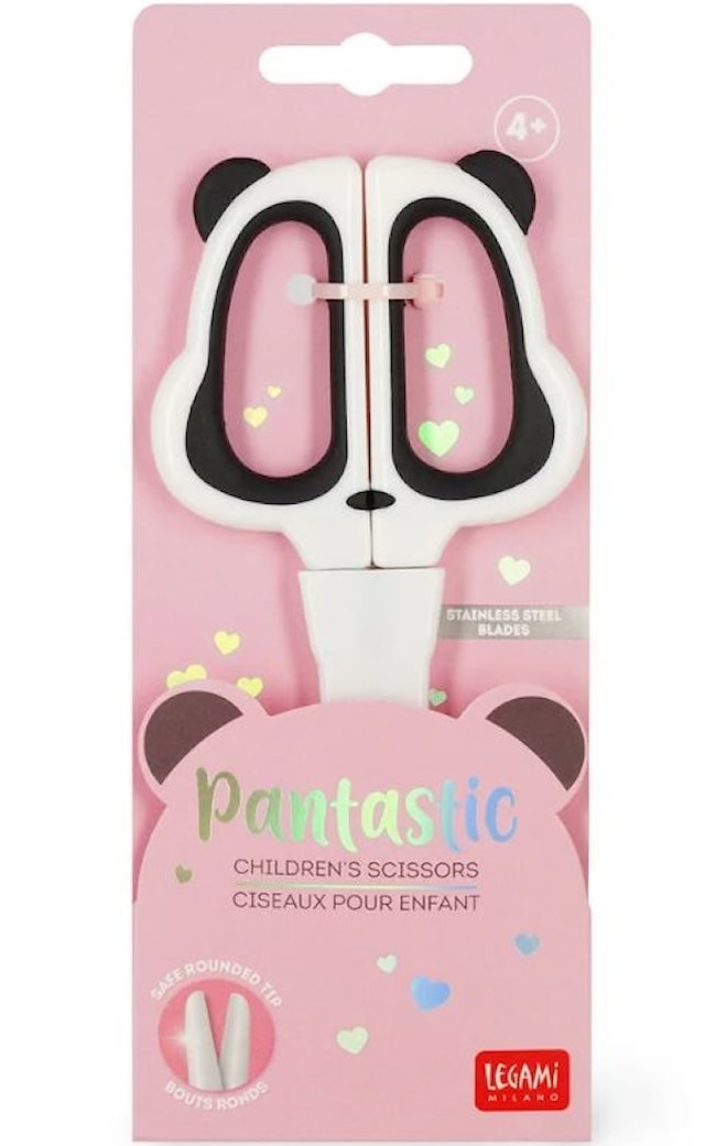 Produktbild 1 för Barnsax Panda Med Rundad Spets Legami