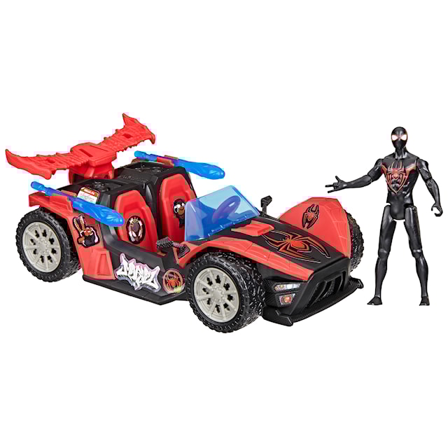 Tuotekuva 1 - Venom Versus Miles Remix Blast Racer Toimintafiguuri 30 cm Spiderman