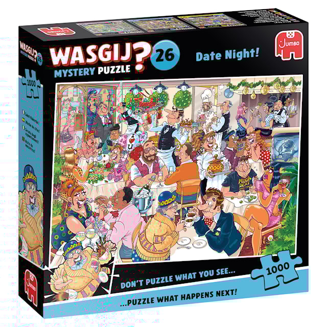 Produktbilde 3 for Wasgij Mystery 26 Date Night! Puslespill 1000 brikker