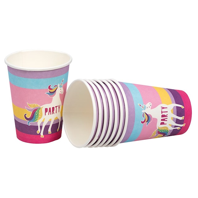 Pappersmuggar Unicorn 8-p