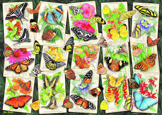 Tuotekuva 2 - Tropical Butterfly Palapelit 1000 palaa, Ravensburger