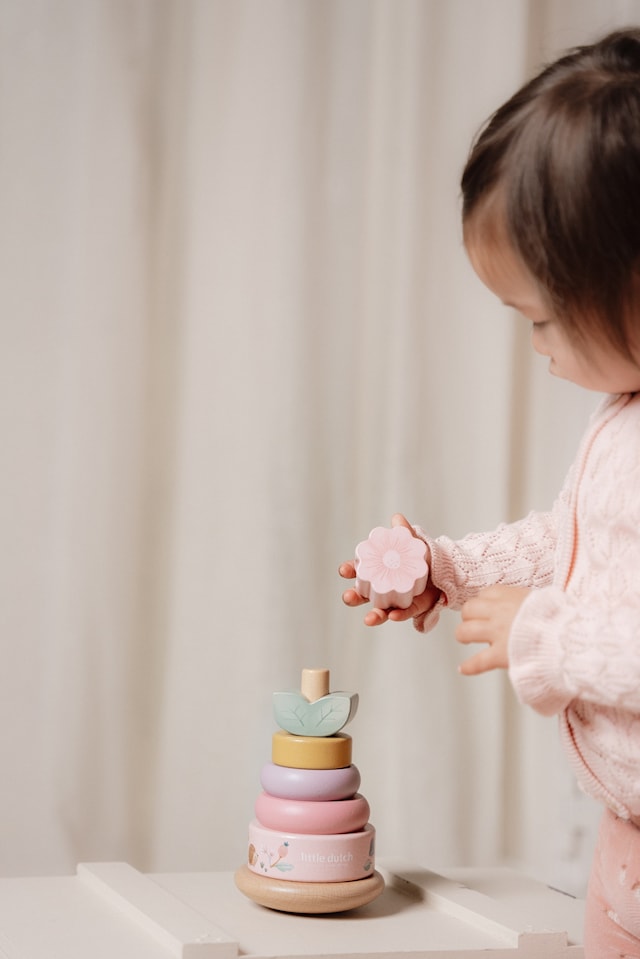 Produktbild 3 för Fairy Garden Stapla Ringar FSC Little Dutch