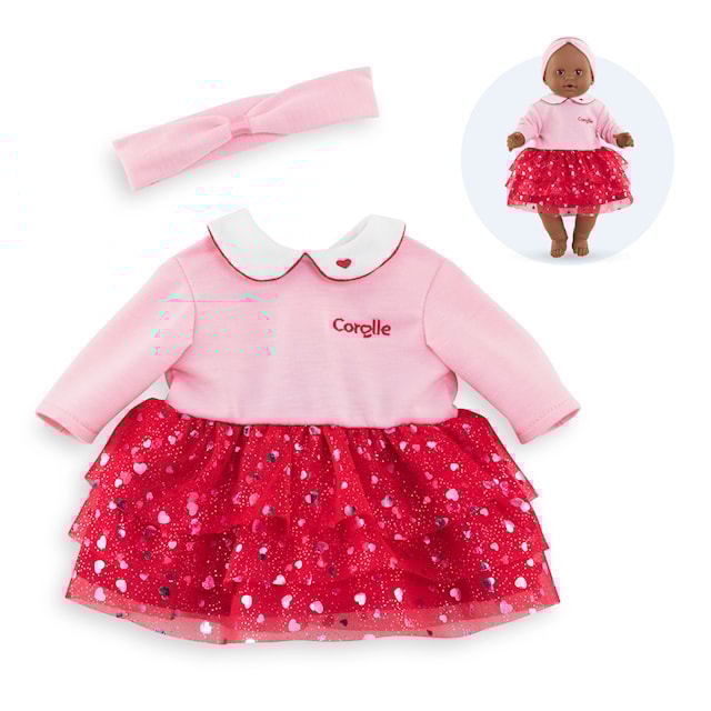 Produktbild 2 för Dockkläder Klänning och Hårband 36 cm Corolle