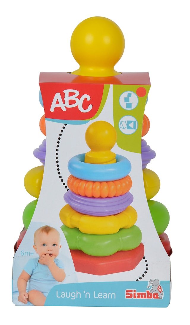 Produktbild 4 för Stapelpyramid, ABC