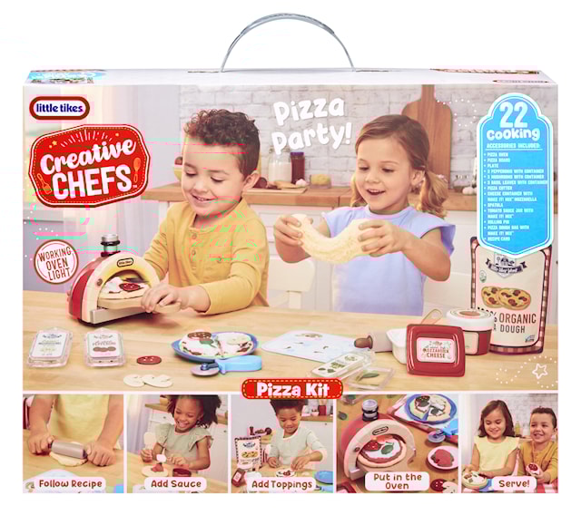 Tuotekuva 6 - Creative Chefs Pizzasetti Little Tikes