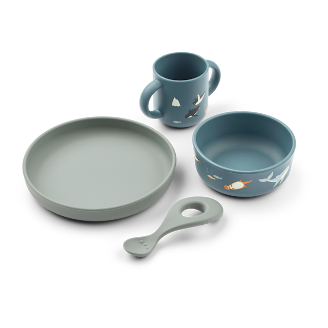 Produktbilde 1 for Vivi Barnesett Arctic Sea/Ocean Liewood