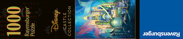 Produktbilde 6 for Disney slott Ariel 1000 Puslespill brikker, Ravensburger