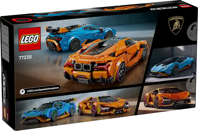Produktbilde 4 for Lamborghini Revuelto og Huracán STO LEGO® Speed Champions (77238)