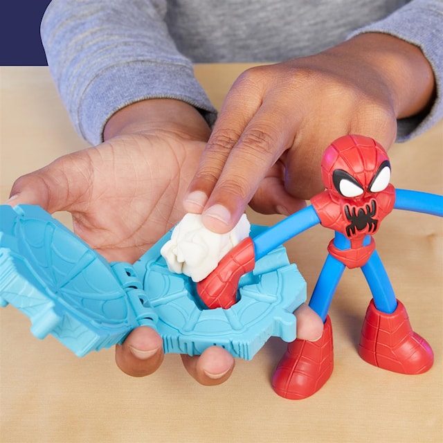 Produktbild 5 för Play-Doh Marvel Spider-Man Launch & Slice Playset