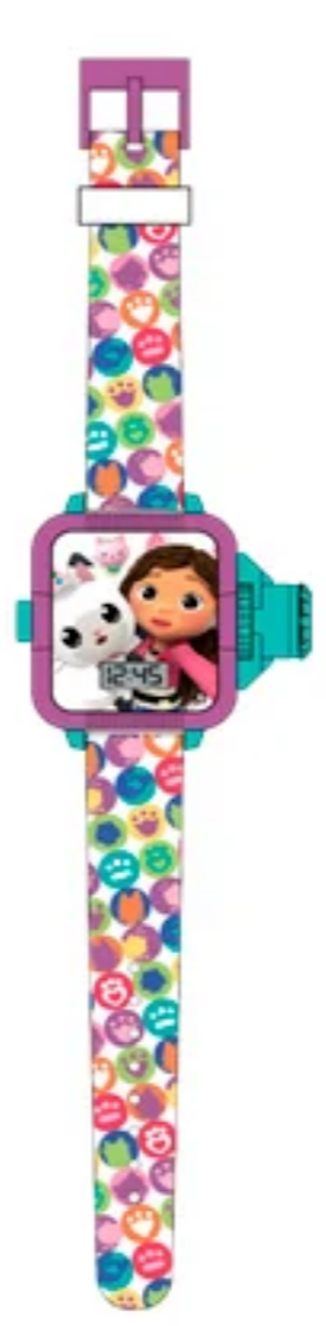 Tuotekuva 1 - Projektor Klocka LCD Gabby's Dollhouse