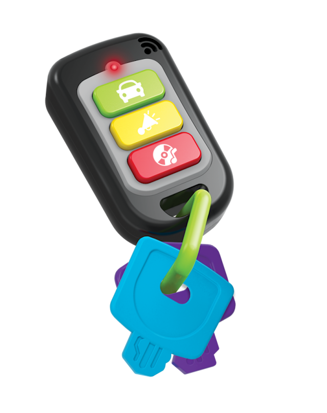 Bilnycklar med Ljud och Ljus Happy Baby