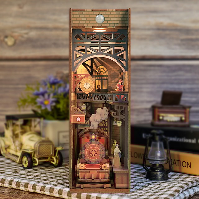 Produktbild 4 för Book Nook The Steam Age, Tonecheer