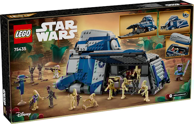 Tuotekuva 4 - Separatistien MTT™ taistelussa Felucialla LEGO® Star Wars™ (75435)