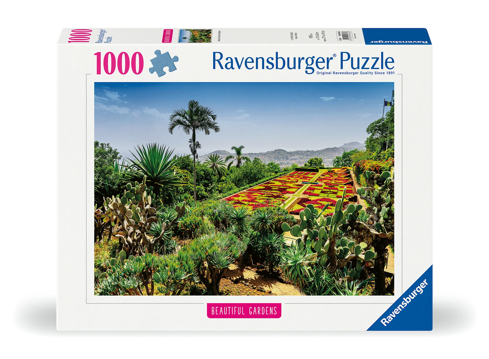 Tuotekuva ille Palapelit Botanical Garden Madeira 1000 palaa, Ravensburger