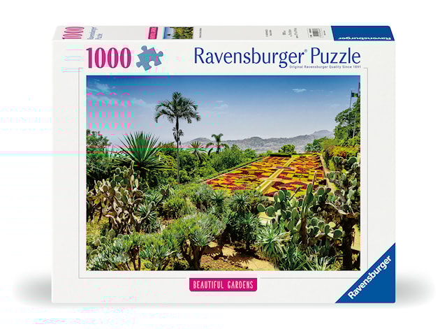 Produktbilde 1 for Puslespill Botanical Garden Madeira 1000 brikker, Ravensburger
