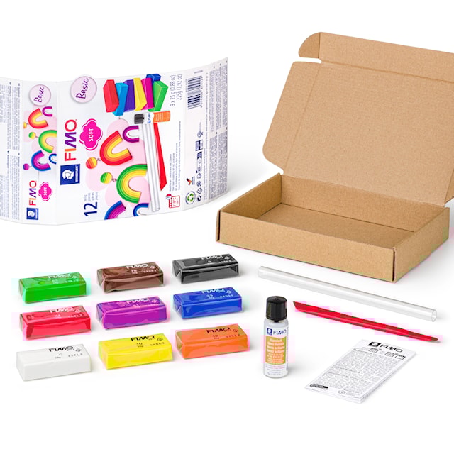 Produktbild 3 för FIMO Lera Soft Colour Grundset Staedtler