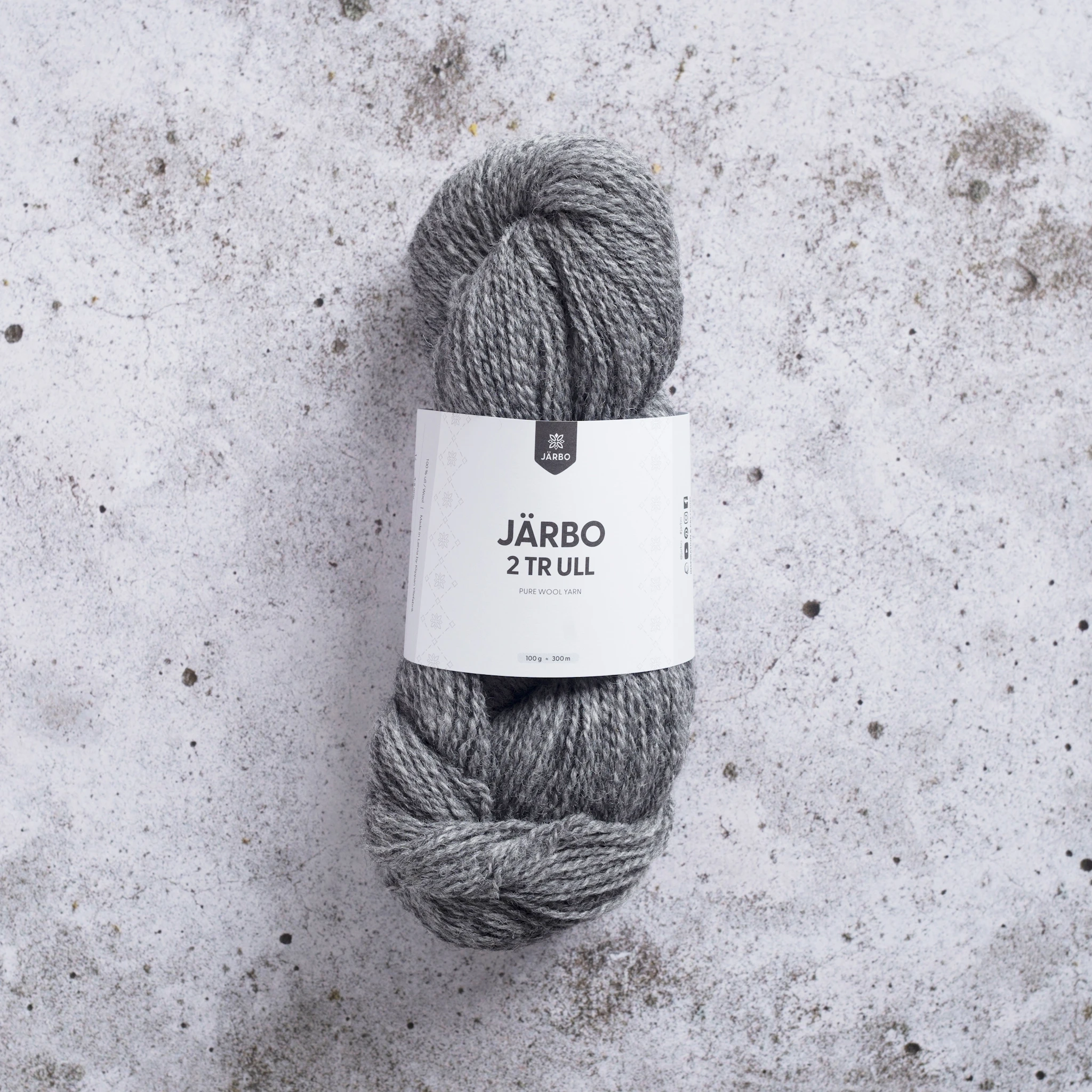 Produktbild för 2tr Ull 100 g Järbo