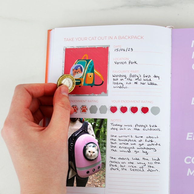 Produktbild 2 för Skrapbok My Cat Journal, Gift Republic Ltd.