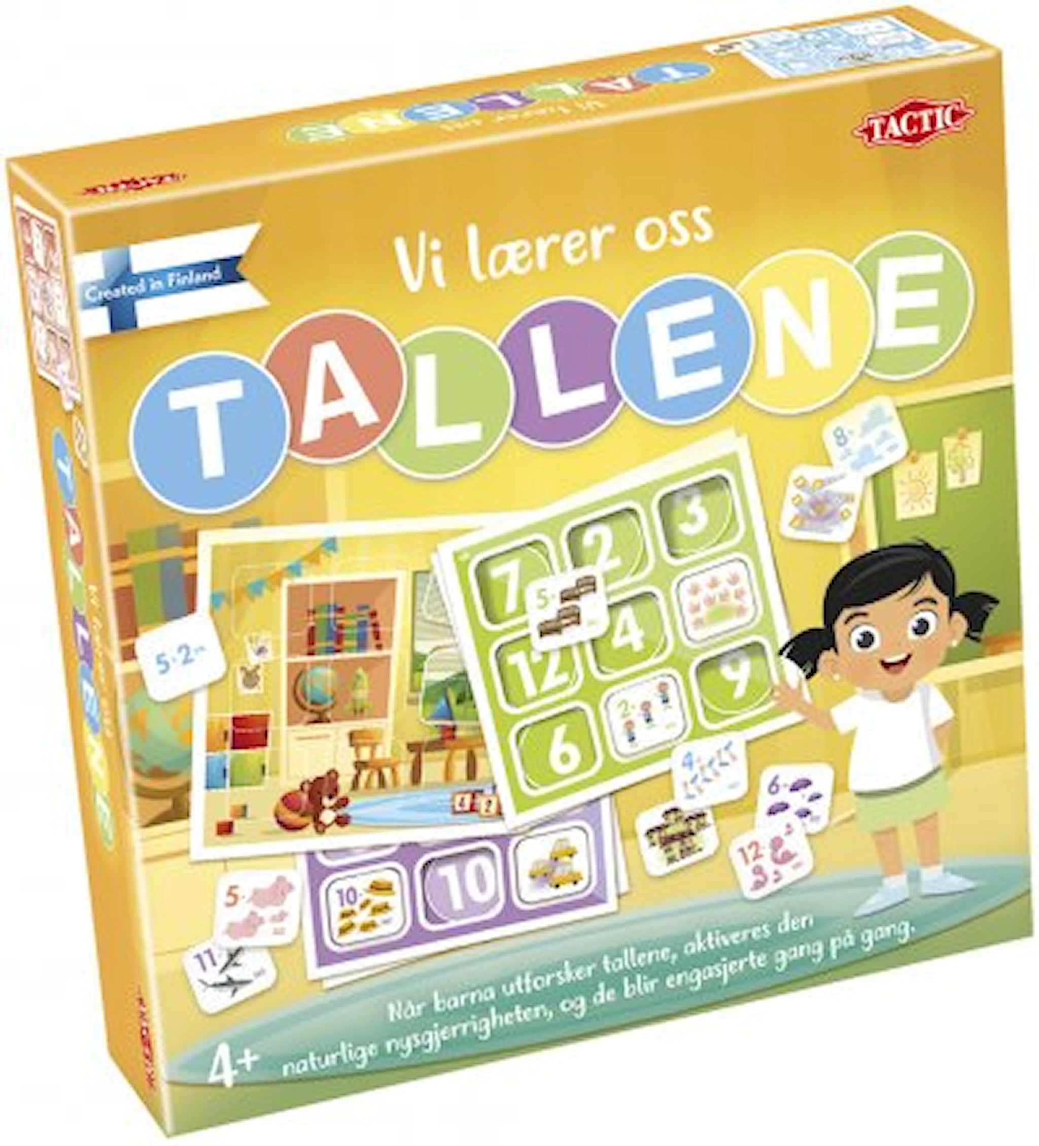 Produktbilde for Vi lærer oss tall (NO) Tactic