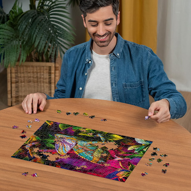 Produktbild 3 för Chameleon Pussel 500 bitar, Ravensburger