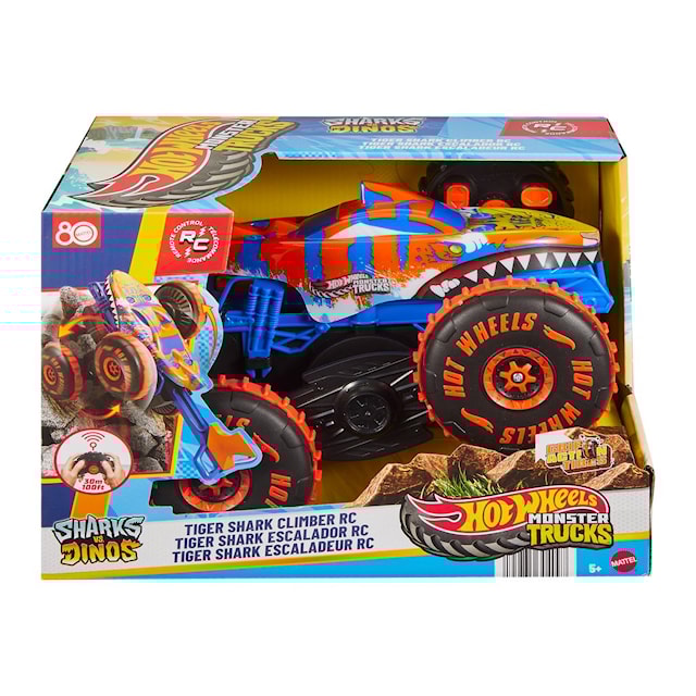 Tuotekuva 4 - Radio-ohjattavat Monster Truckit Tiger Shark Climber RC Hot Wheels